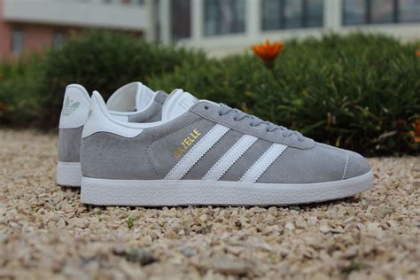 adidas gazelle grey white.